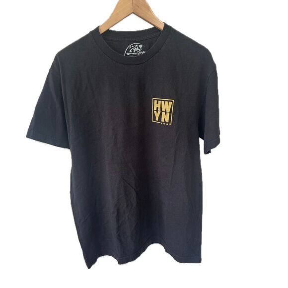 Hawaiian Style Men's 100% Cotton HWYN Kau Kau Time Tropical Local T-Shirt L - Picture 1 of 5